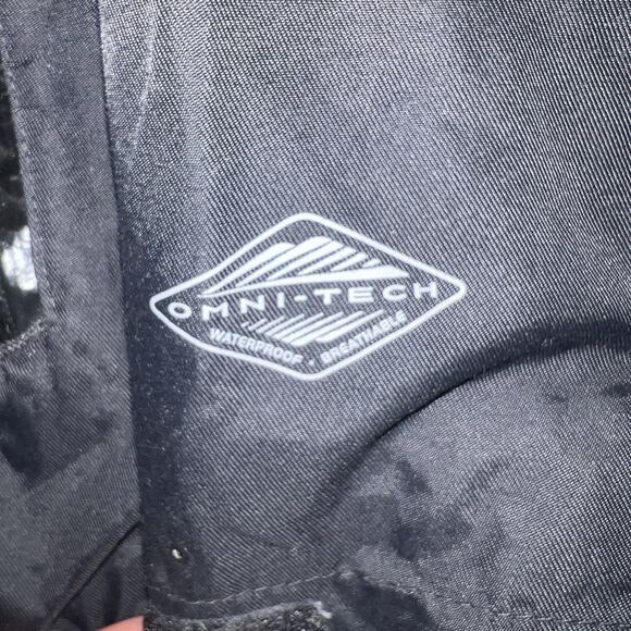 Women’s Columbia Omni-Tech Omni-Heat Waterproof Hooded Jacket Black Size Small - Picture 4 of 11